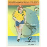 B86 -  XIV  CAMPEONATO MUNDIAL DE FUTEBOL NA ITÁLIA 1991 Mint   894  