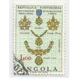 ANGOLA CONDECORAÇAO ORDEM DA TORRE 1967 CARIMBADO 9873