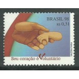 C2084  TRABALHO VOLUNTÁRIO - MÃOS 98 - 10.199 - Mint