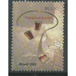 C2432 TOPÁZIO 2001 - DESTACADO DO BLOCO  10.480A Mint