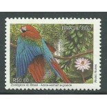 C2717 ZOOLÓGICOS, ARARA-VERMELHA 2007 - 10.887  Mint