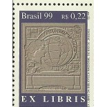 C2225 EX-Libris da Biblioteca Nacional Rio de Janeiro Mint