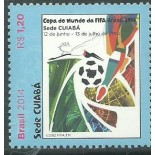C3321 COPA DO MUNDO DA FIFA 2014 -CUIABÁ 11.419 Mint