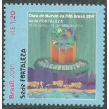 C3323 COPA DO MUNDO DA FIFA 2014  FORTALEZA 11.421 Mint