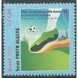 C3326 COPA DO MUNDO DA FIFA 2014 PORTO ALEGRE 11.424 Mint