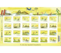 2014 C3348 FOLHA  SÉRIE ARTE DO FUTEBOL BRASILEIRO  11.432 (1LP56,00)