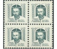 C1566  H24 MAL DE HANSÉN - PADRE BENTO 1987  - 11.594   NOVO COM GOMA