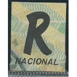 R683 SELO PARA REGISTRO NACIONAL SRN2  PAPEL FOSCO 1991 11.736 CARIMBADO