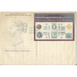 Austrália Fdc  Com Bloco 1º Dia Com Leve dobra no centro e nas Pontas 12.195