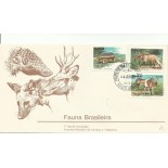 Fdc 255/1982 Fauna Brasileira, Carimbo de Minas Gerais 12.202
