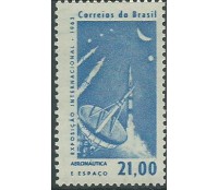 C485 Exposição Internacional Aeronáutica e Espaço - SP -1963 -12.335 mint