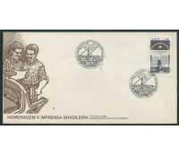 Fdc 382/1985 Imprensa Brasileira , Carimbo Recife - PE 14.102