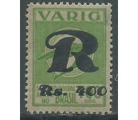 V-34 Varig - Registrado e Expresso 1.8.1933 Aminci pequeno, Novo com Goma 14.200