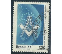 C996 Cinquentenário da Fundação das Grandes Lojas Brasileiras 1977 Carimbado 14.317