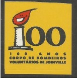 Cem anos corpo de bombeiros voluntários de Joinville SC 14.339