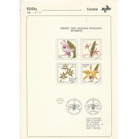 1980 Edital 19 Orquídeas Brasileiras - Espamer 80 - 14.518