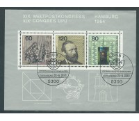 Alemanha Bundespost 1984  carimbo comemorativo 14.883