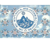 Bilhete Postal - Grande Oriente do Brasil 15.240