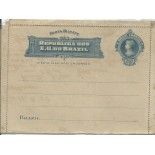 1907 Carta Bilhete - CB-80  -  200 reis , selo fixo 15.348