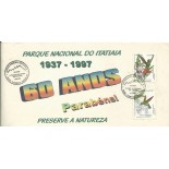 1997 Envelope Personalizado do Parque Nacional do Itatiaia  1937-1997  carimbos comemorativos 15.399