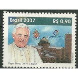 C2690 Papa Bento XVI no Brasil Mint