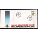 Brasil 1996 Envelope do II Seminário Ibero-Americano de Bombeiros, DF 8 a 12.4.96 17.040