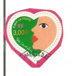 França carimbado 300 francos 17.250