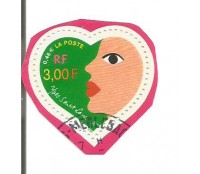 França carimbado 300 francos 17.250