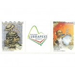 C2642-2643 selo com vinheta Lubrapex Mint