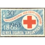 Kênia, Uganda e Tanganyika, 1963 mint 17.717