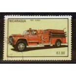 Nicarágua 1983 aéreo,2,00 carimbado 17.963
