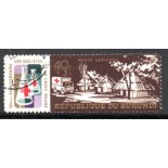 Burundi aéreo carimbado 18.786