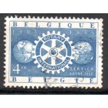 Bélgica 1955 carimbado  18.801