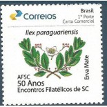 PB121 - 50 anos encontros filatélicos de SC gomado 18.881