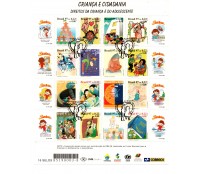 1997 - C2061/2066  Criança e Cidadania 18.897 carimbo oficial de Brasilia - DF  
