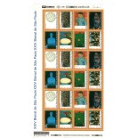 1998 Folha C2159/2166 XXIV Bienal de São Paulo 18.906 Novo com goma 10LP