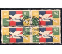 1963 C484 Tricentenário dos correios do Brasil, carimbo 1° dia  RJ  20.046 com goma M