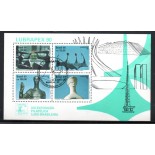 1990 B87 Lubrapex 90 XIII Exposição Filatélica Luso-Brasileira, CBC-DF mint 22.281