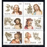 C1177/1182 O Aleijadinho - Esculturas em madeiras, mint 22.345