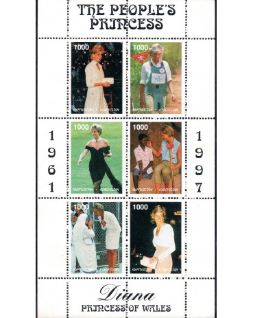 Quirguistão Lady Dy 1997 N 22.800