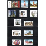 Alemanha 2011 (lote com 12 selos usados) 23.148