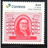 PB171 Grandes Nomes da Filatelia Brasileira Laís Scuotto 2020 -  23.644