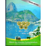 Album para moedas comemorativas de 1 real 2012-2016 - 24.073 