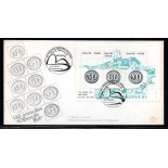 Fdc 295 Bloco 057 Brasiliana 83 - 24.075 veja a mancha. Valor pelo catálogo 110,00