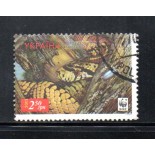 Ucrânia 2002 cobra 24.088 carimbado