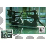 1990 Máximo Postal Oficial 145 Lubrapex 90 Escultura "Banhistas" 24.202