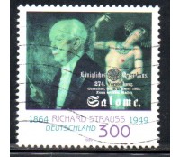 Alemanha 1999 Cinquentenário da morte do compositor Richard Strauss (1864-1949) 23.125 usado