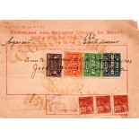 Vale Postal Nº182 de Santo Amaro/Bahia, 25/11/1924 - 24.345