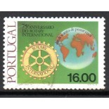 1980 75º Aniversário do Rotary Internacional 24.532 Carimbado 