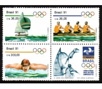 C1727/1729 XI Jogos Panamericanos e XXV Jogos Olímpicos - Cuba  24.587 M
